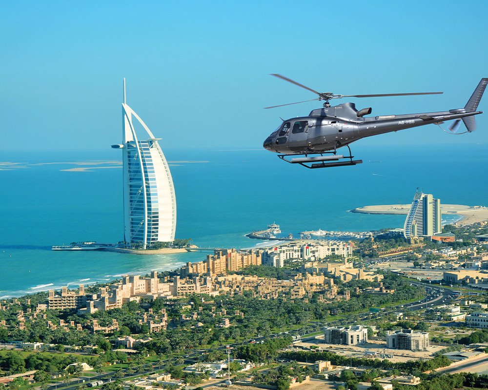 HELICOPTER TOUR OF DUBAI