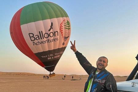 hot air balloon dubai